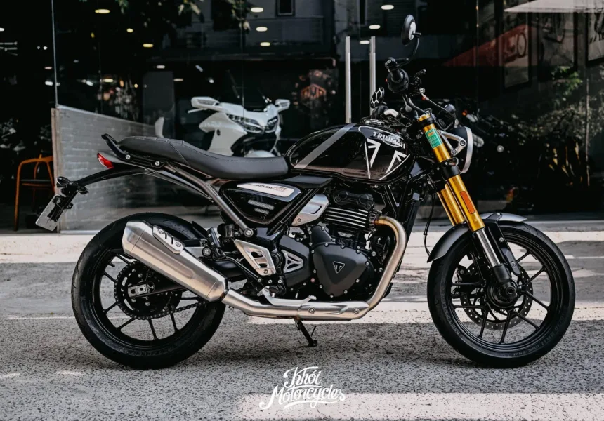 Triumph Speed 400 2025 odo 2k km