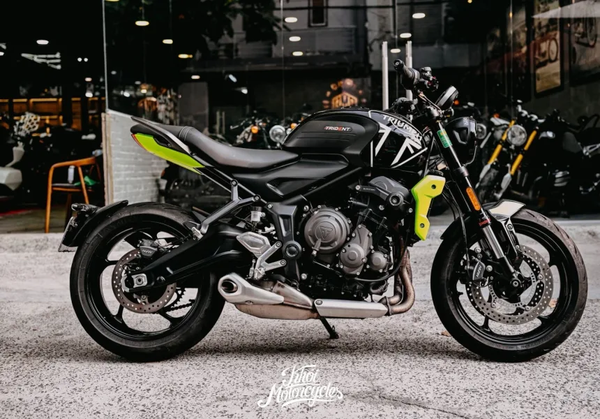 Triumph Trident 660cc 2024 đi lướt 4k km