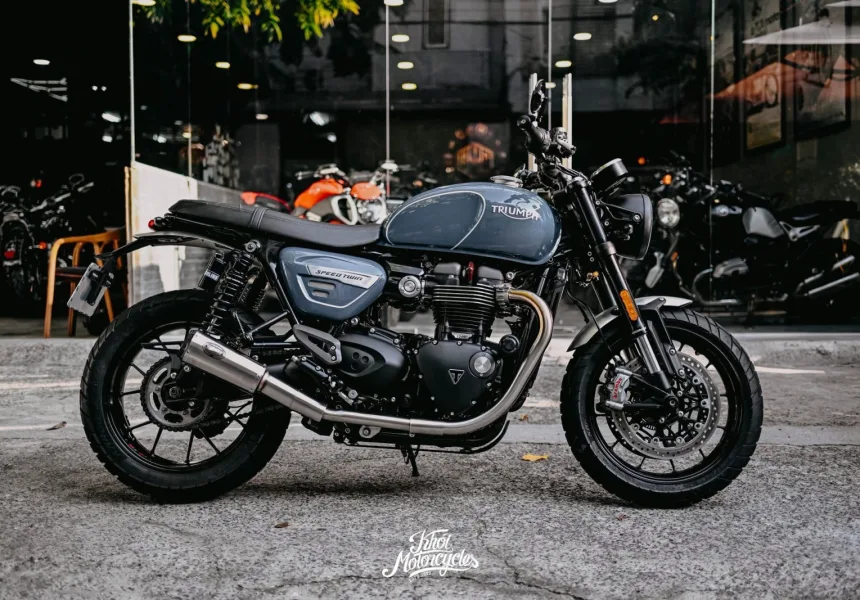 Triumph Speed Twin 1200 2023 phom mới odo lướt 5k km