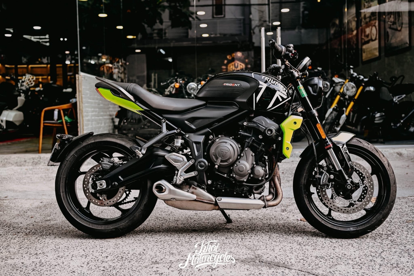 Triumph Trident 660cc 2024 đi lướt 4k km